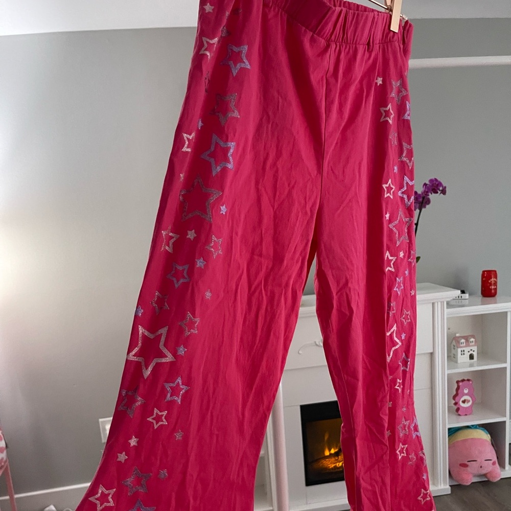 Pink Sugar Thrillz Barbie inspired kawaii bootcut pants